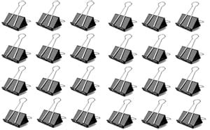 GOLD LEAF Fold Back Clips for Paper,Photo File Paper Document Clip for ...