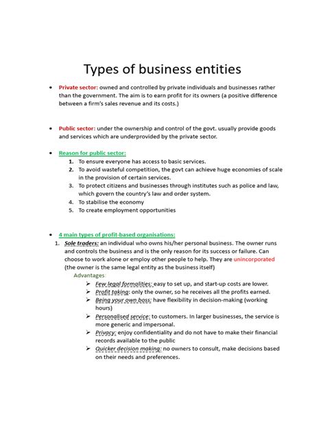 Types of Business Entities 的图像结果