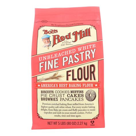 Bob's Red Mill Whole Wheat Pastry Flour - 5 Lb - Case Of 4