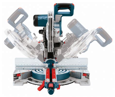 BOSCH Miter Saw: Sliding, 14 in Max. Cut Wd @ 0 Deg. Miter, 52° Left to ...