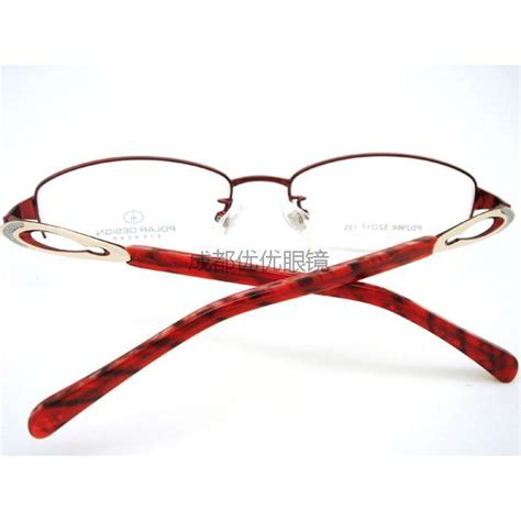 终极时尚 女款 金属板材半框眼镜架 PD2966_金属板材_普通镜架_成都优优眼镜官方网