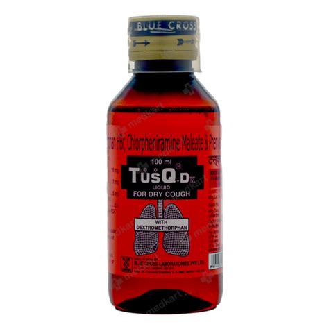 TUSQ DX SYRUP 100 ML - Uses, Price, Side Effects, Composition & Dosage ...