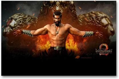 Wall Poster - Bahubali 2 - The Conclusion- Bhallala Deva - Rana ...