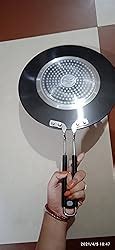 Buy Prestige Hard Anodized Plus Roti/Chapati Tawa (Aluminium)|Wide Base ...