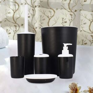 KidsCity.In Acrylic Bathroom Accessories Set of 6 Bath Set with Soap ...