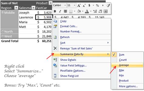 Image result for Excel Pivot Table Tricks