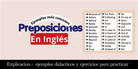 Ejemplos De Oraciones Con Preposiciones De Lugar En Inglés – KTNYCN