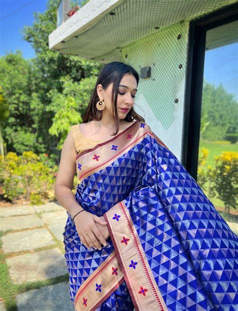 Pure soft Designer Paithani Silk Saree | Anant Tex Exports Private Limited