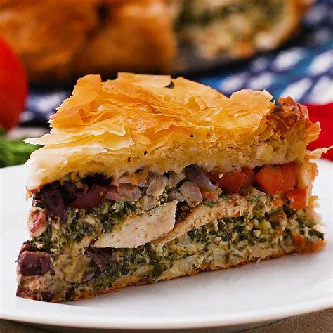 Gumbo | Chicken Spinach Feta Pie Recipe by Tasty