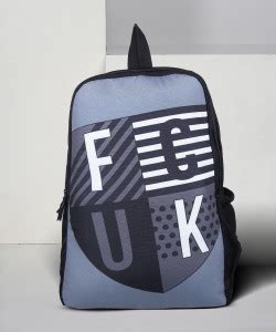 French Connection BACKPACK 20 L Laptop Backpack BLACK/ GREY - Price in ...