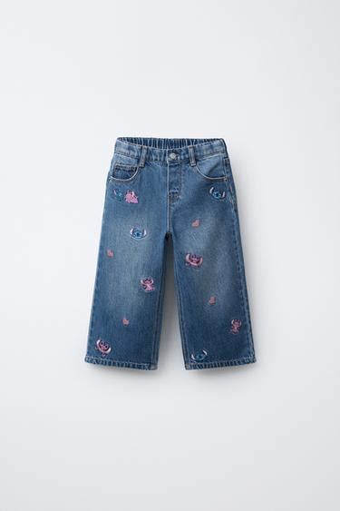 LILO & STITCH © DISNEY CULOTTES JEANS - Blue | ZARA India