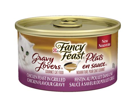 Purina Fancy Feast® Gravy Lovers Grilled Chicken Feast Wet Cat Food, 85 ...