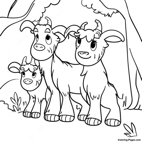 Billy Goats Three Gruff Coloring Pages Colouring Sheets Sparklebox ...