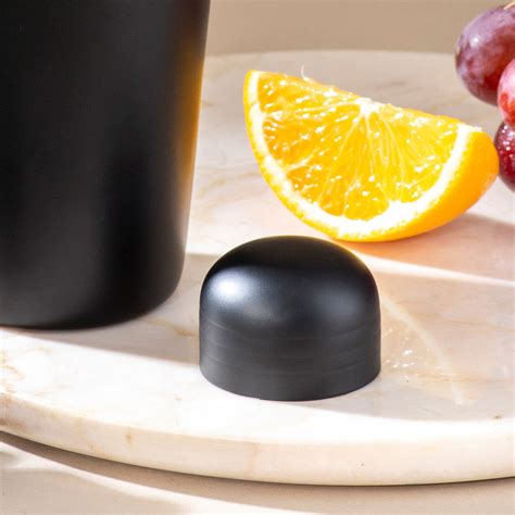 The Premium Cocktail Shaker Matte Black Stainless Steel – Nestroots