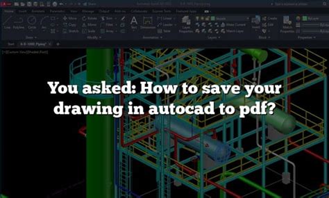 How to Save AutoCAD File in PDF Form 的图像结果