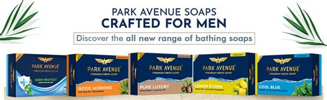 Buy Park Avenue Premium Men’s Soaps for Bath – Pure Luxury | 125g (Pack ...