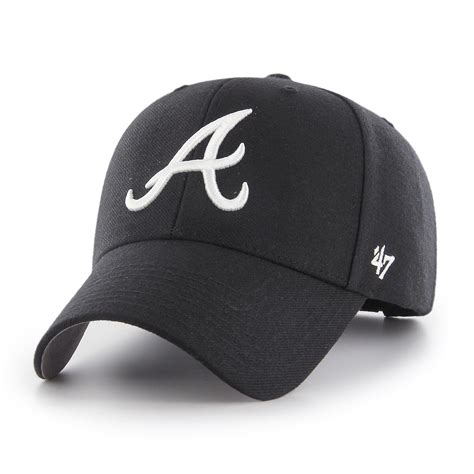 Atlanta Braves '47 MVP Black Cap