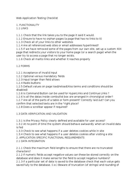 Application Testing Checklist 的图像结果