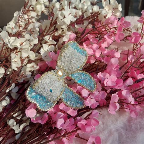 Prismatic Shine blue - Bejeweled Hairbow – ITTYBITTY