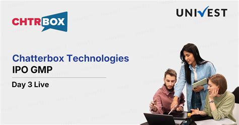 Chatterbox Technologies IPO GMP Day 3 | Click to Check Live Updates