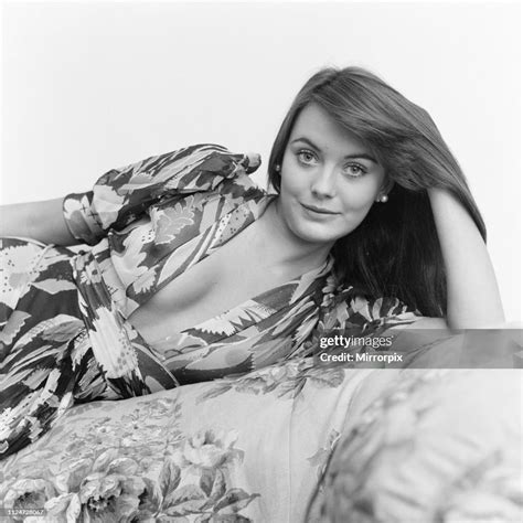 Lesley Anne Down, British actress, pictured at home in Primrose Hill ...