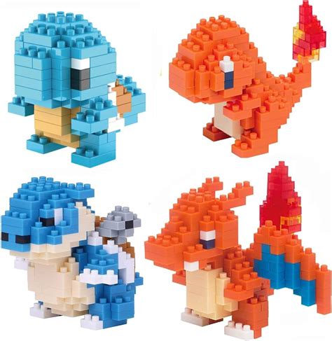 Buy 3D Mini Cute Anime Figures Collection Toys 4 PCS Kit Gifts for ...