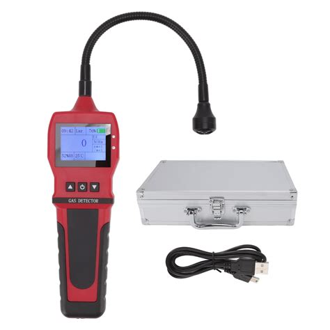 Buy 5V Handheld Portable Freon Detector Monitor Meter USB Handheld Red ...