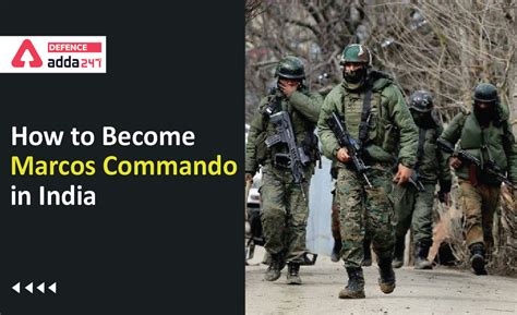 How to Become Marcos Commando in India 2022