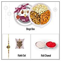 HyperFoods Rakhi for Brother and Bhabhi combo Rakhi for bhaiya and ...