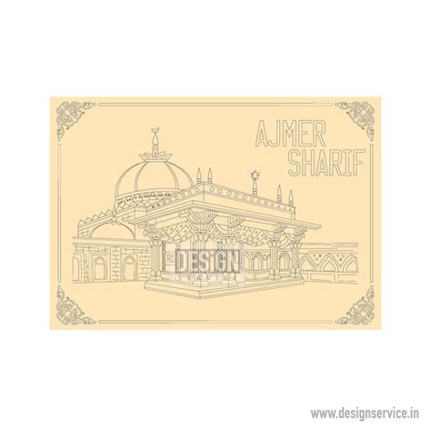 Ajmer Sharif Dargah Pre-Marked Design – Design Service