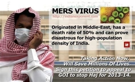 Petition · Stop Haj to Middle-East in 2013-14 & Prevent MERS Virus ...