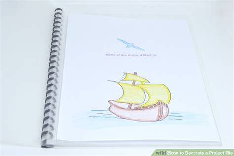 Image result for How to Decorate Project File