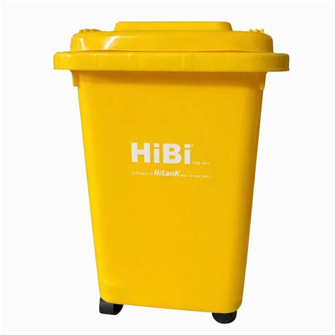 HiBi AW 50 Litre Dustbin – Large Outdoor Waste Bin | Heavy Duty Garbage ...