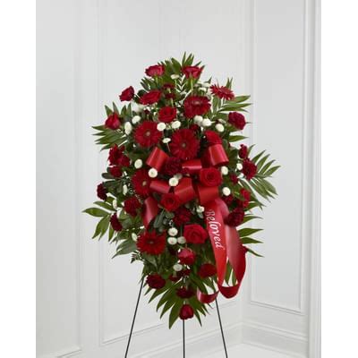 Treasured Memories Standing Spray: Order Flowers Online | Interflora ...
