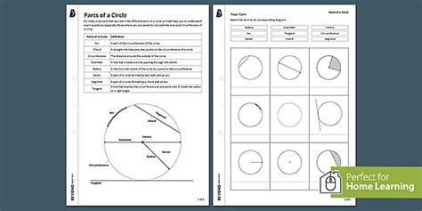 👉 Parts of a Circle - Home Learning | KS3 Maths | Beyond