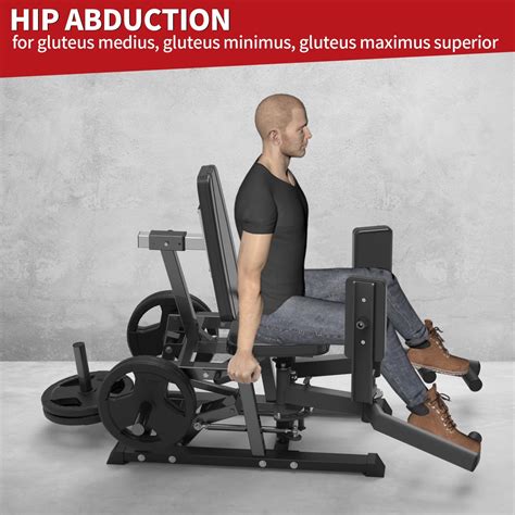 Hipicute Hip Abductor Machine, Inner and Outer Thigh Machine, India | Ubuy