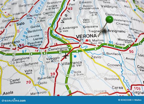 Verona Italy Train Map