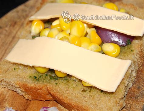 Corn cheese sandwich-Easy & Quick
