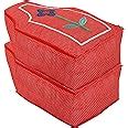 Kuber Industries Dot Printed Blouse Cover Clothes Storage Bag Garments ...