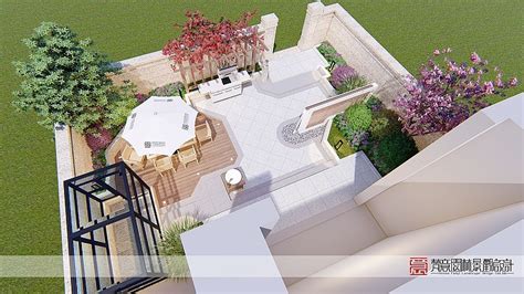 郑州庭院设计——80平米小花园设计案例_郑州庭院设计公司-站酷ZCOOL