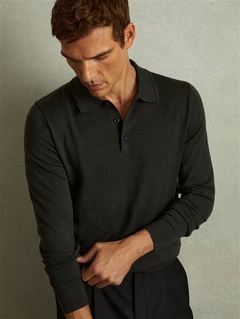 Reiss Trafford Wool Polo Shirt