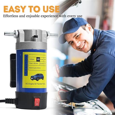 Zikepa Oil Transfer Pump 12V, 100W Self Priming Oil Change India | Ubuy
