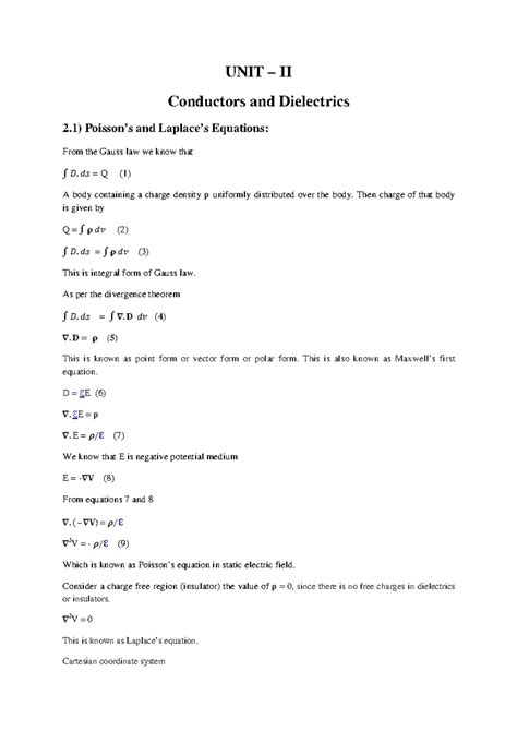 2 EEE EMF - Brief description on conductors, dielectrics and ...