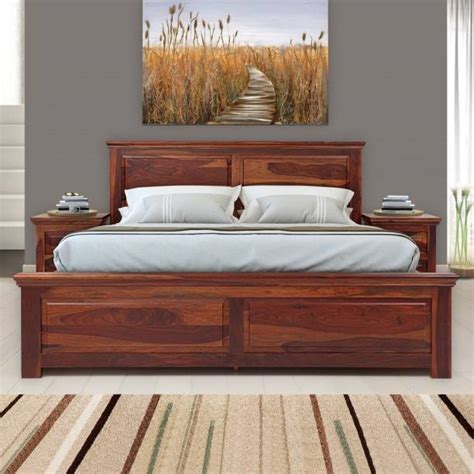 Sheesham Wood Bed - Buy Sheesham Wood Bed online at Best Prices in ...