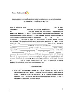 Contrato De Intercambio De Servicios - Fill Online, Printable, Fillable ...