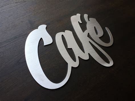Image result for Custom Metal Script Signs