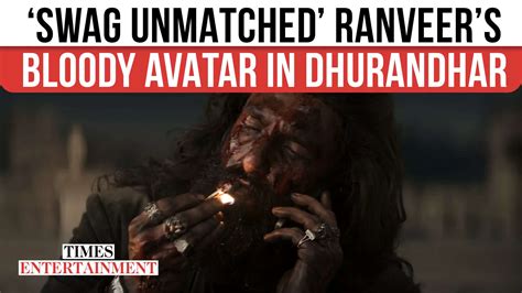'Dhurandhar' Teaser Drops on Ranveer’s 40th Birthday- Fierce New Avatar ...