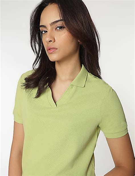 Buy Pure Cotton Polo T-Shirt at Marks & Spencer