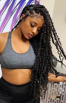 Hairstyles For Twists by Trendy Braid Twists With Curls Hair In 2019 Curly Hair Hairstyles For Twists