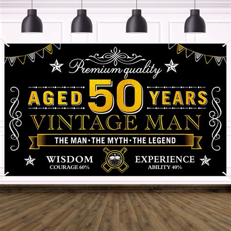 50Th Birthday Male Ideas
